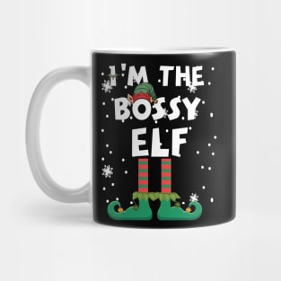 Im The Bossy Elf Christmas Boss Mug